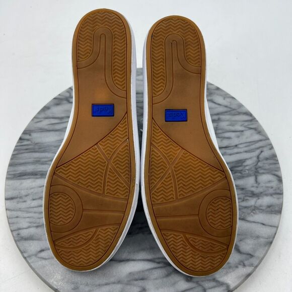 Keds Center II Sneakers Womens 9 White Leather Canvas Lace Up Low Top WH64720 - Picture 7 of 11